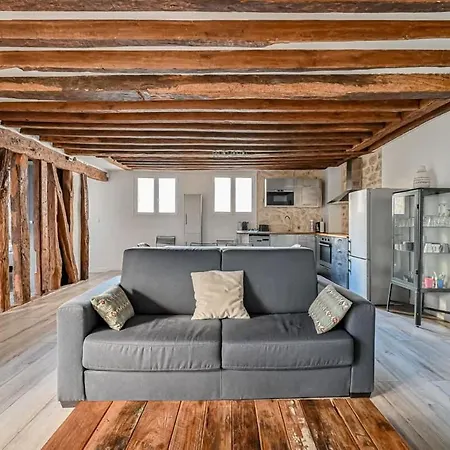 Grand 2 Pieces Typique Du Marais Paris