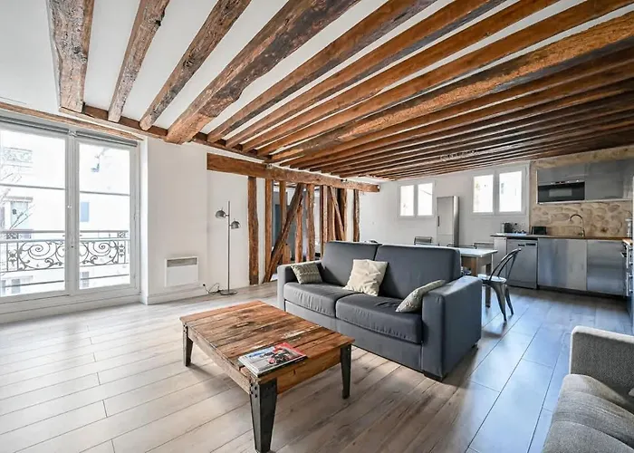 Grand 2 Pieces Typique Du Marais Paris