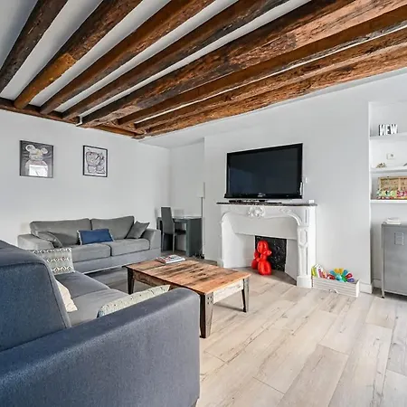 Grand 2 Pieces Typique Du Marais Apartamento